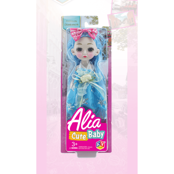 6" Alia Doll Cute Baby Doll Set Available In 4 Models - Yellow, Pink, Purple & Blue