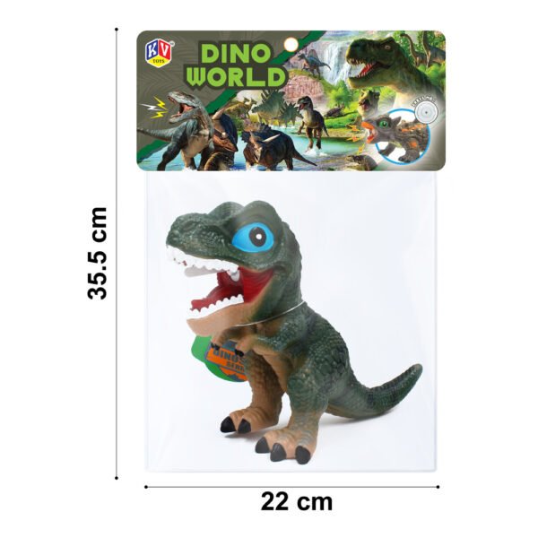 Dino World Dinosaurs With Roar Sound - 7 Assorted Models