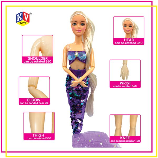 11" Alia Doll Underwater World Available In 3 Models - Mermaid Doll