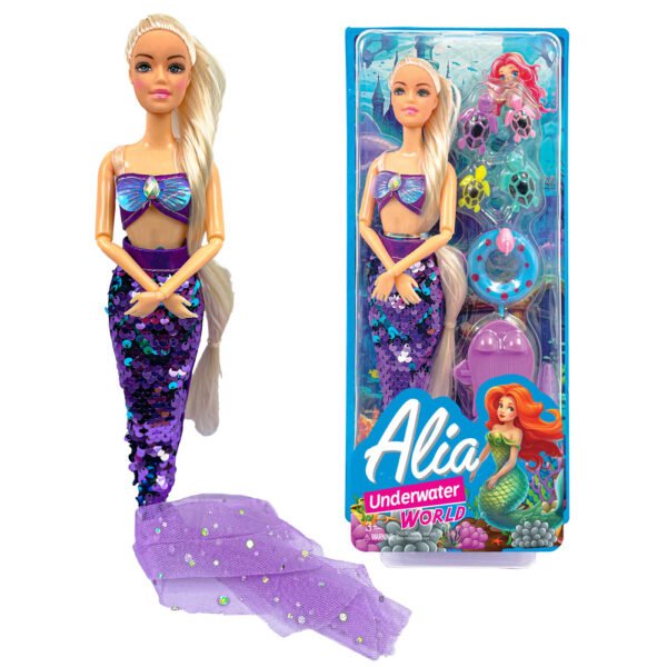 11" Alia Doll Underwater World Available In 3 Models - Mermaid Doll