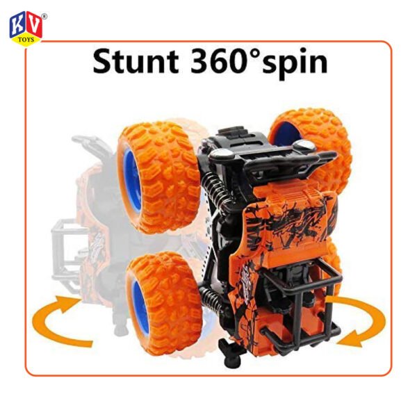2 Pcs Friction Monster Truck - Pvc
