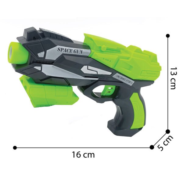 Thunder Strike Space Gun with 6 Darts - Available in 2 Colors
