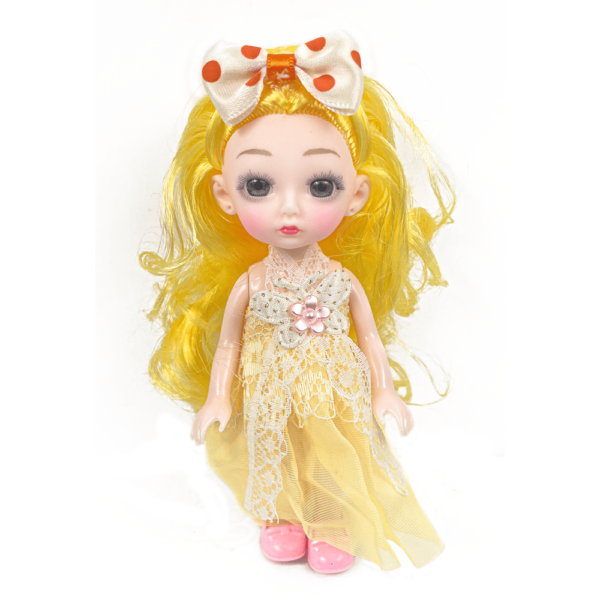 6" Alia Doll Cute Baby Doll Set Available In 4 Models - Yellow, Pink, Purple & Blue
