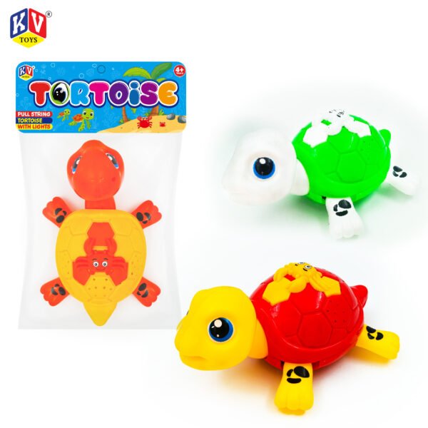 Pull String Tortoise with Bell Sound - BOPP Packaging