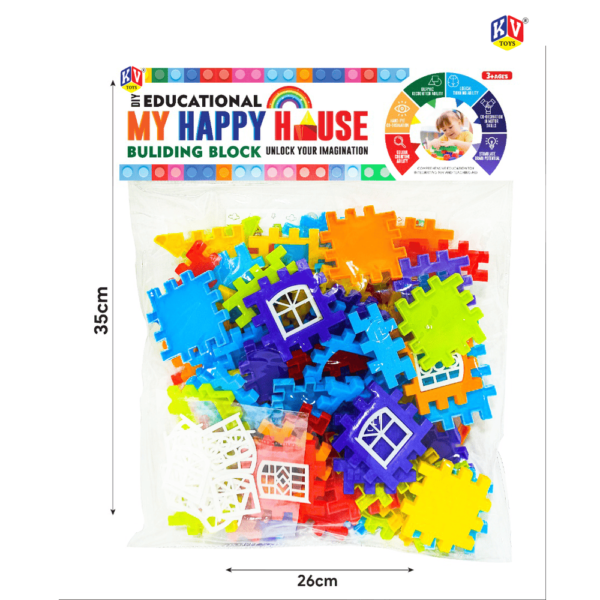 My Happy House Building Block