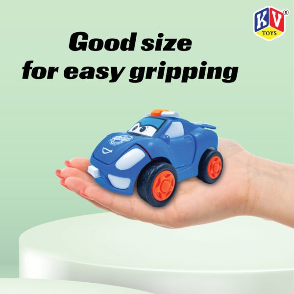 2 Pcs Friction Racing Transforming Car
