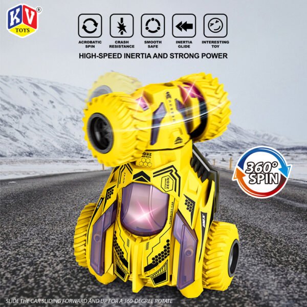 12 Pcs Friction Stunt Car
