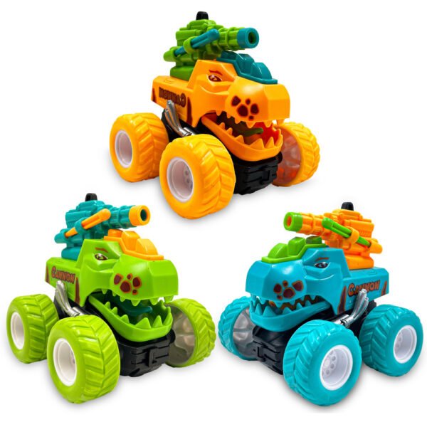 1 Pc Friction Shooting Dinosaur- Box