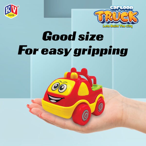 12 Pcs Friction 6 Model Mix Cartoon Truck