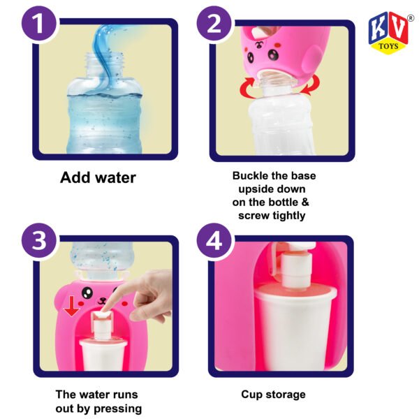 8 Pcs - 4 Model Mix Water Dispenser