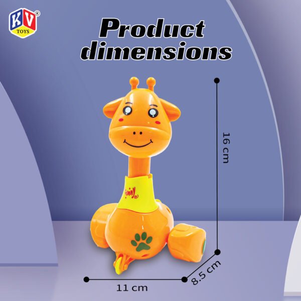 6 Pcs - 5 Cartoon Model Mix Press & Go Animal