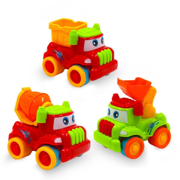1 Pc - 4 Model Mix Friction Power City Truck - Box