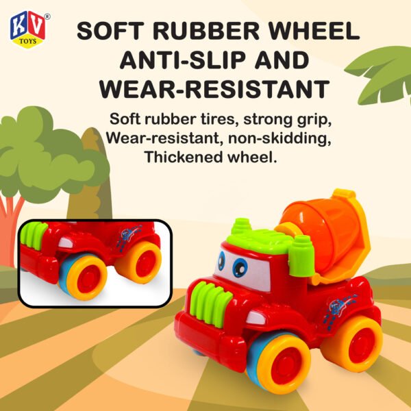 1 Pc - 4 Model Mix Friction Power City Truck - Box
