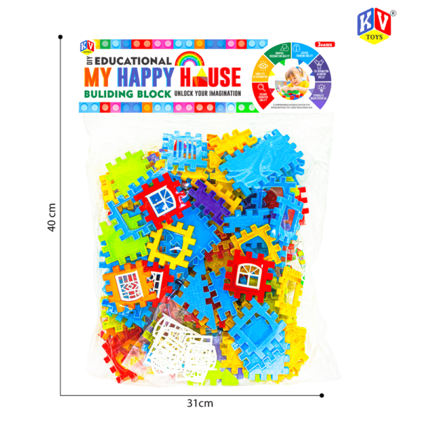 My Happy House Building Block