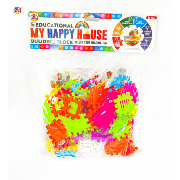 My Happy House Building Block