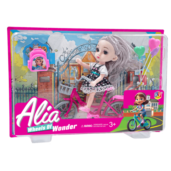 6"Alia Doll Available In 6 Models - Puppy Clinic, Carnival Ride, Candy Shop, Candy Store, Study Time, Wheels Of Wonder