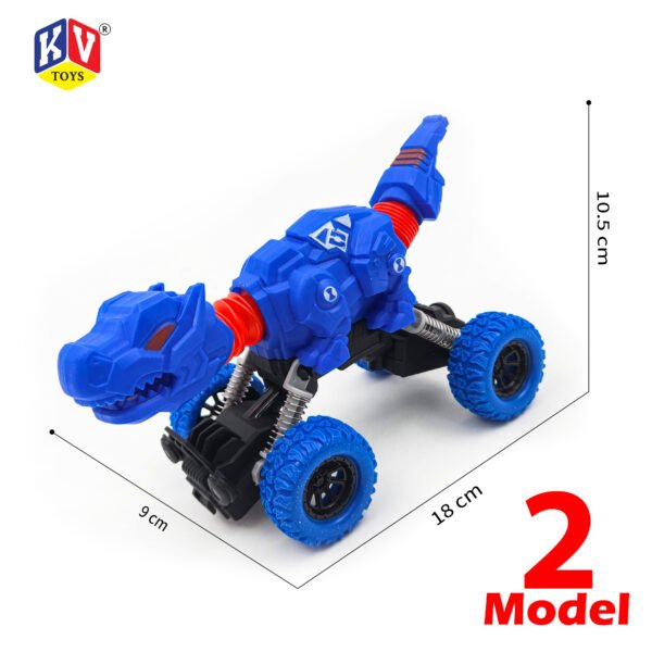 8 Pcs Pull Back Power Spring Dinosaur