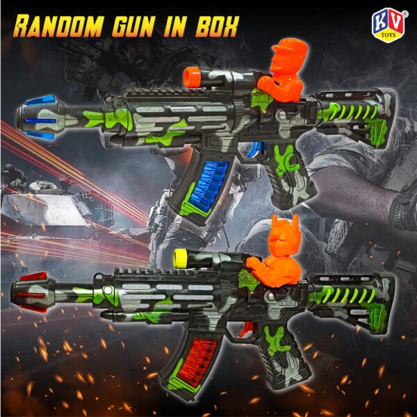 Digital Gun With Light And Music