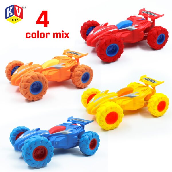 1 Pc Friction Power Wriggle Racing Car - Blister