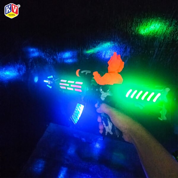 Digital Gun With Light And Music