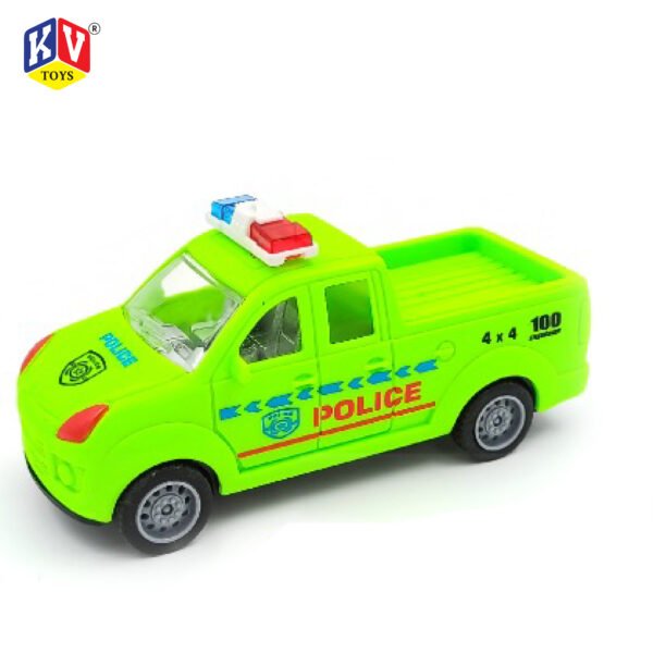 1 Pc Box - Pull Back Ambulance With Light & Music - Box (White)