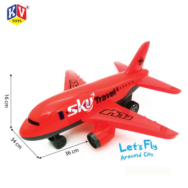 Sky Friction Powered Plane - Available in 4 Colors