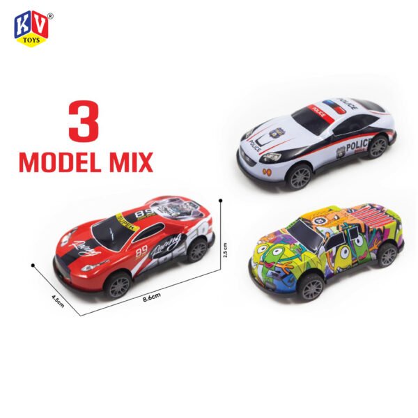 8.6 METAL CAR 6 PCS SET