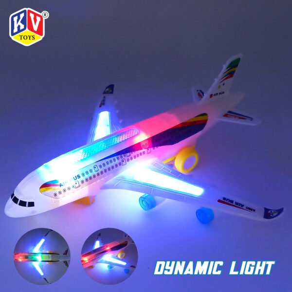 Bump & Go Airliner With Light & Music