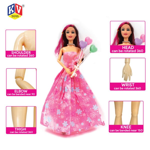 11"Alia Doll Beauty Angel Nail Art Doll