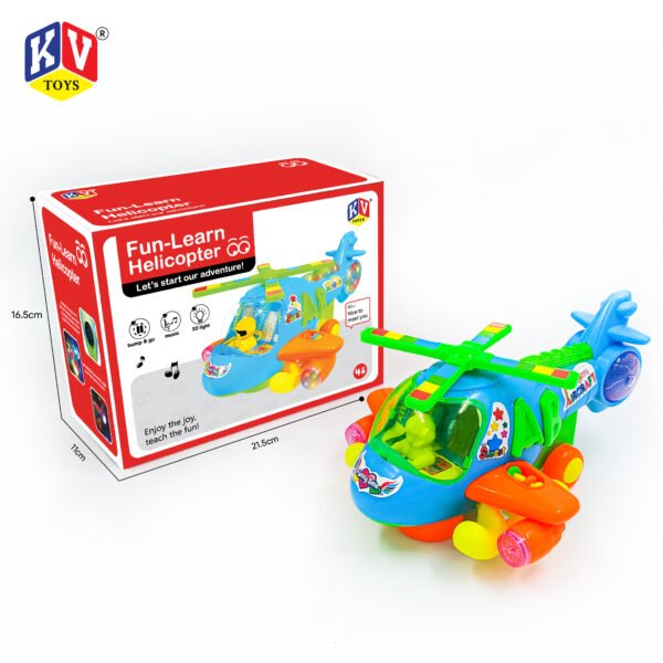 Bump & Go Colorful Helicopter