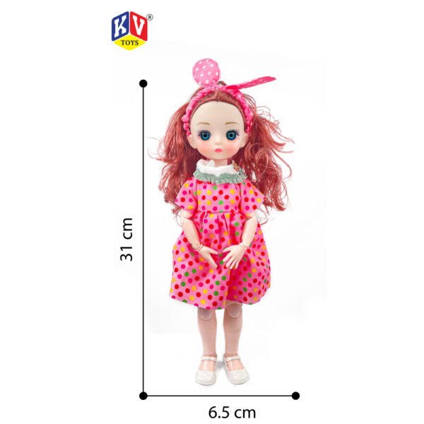 12" Alia Doll Available In 2 Models - Pink & Blue