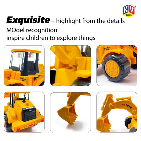 1 Pc Friction 2 Model Mix Power Mover Truck