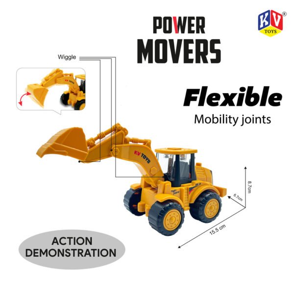 1 Pc Friction 2 Model Mix Power Mover Truck