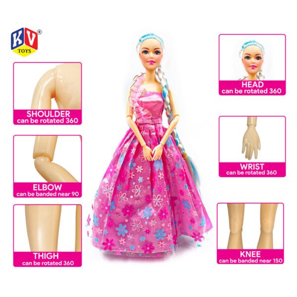 11" Alia Doll Princess Suit Doll